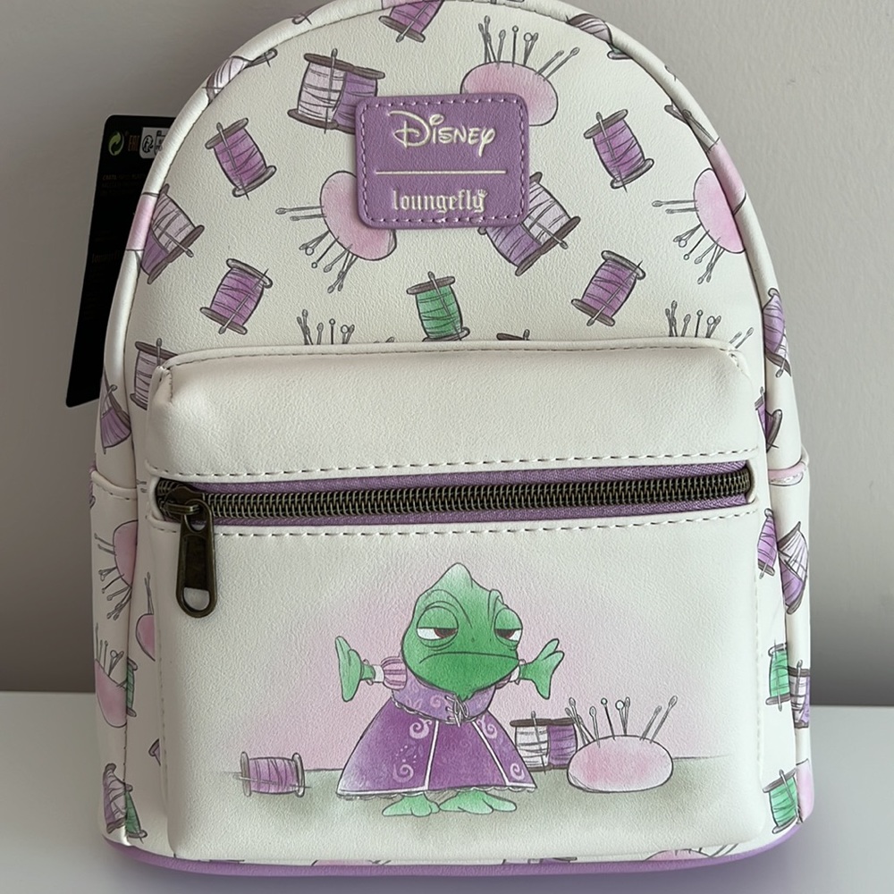 Loungefly Disney Tangled Pascal Dress Mini Backpack - Picture 1 of 6